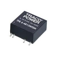 TRACO Power THL 6-2422WISM Isolated Product Type: DC/DC; Package Style: SMD; Output Power (W): 6; Input Voltage: 9-36 VDC; Output 1 (Vdc): 12; Output 2 (Vdc): -12; Output 3 (Vdc): N/A