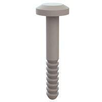 Essentra Components 27RSFP001 Snap-Together Rivet Sign Fastener Pin, For 27RSFK001 Keeper,2.050 Long