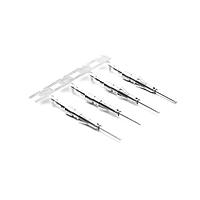 Amphenol SINE Systems SP28W2T Contacts Pin Contact, Stamped, Tin plating over nickel, Wire Range .05-.08mm , 30-28 AWG, with 3 tangs. 3,000 pcs. Reel