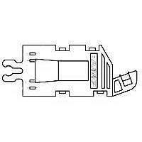 AMP Connectors - TE Connectivity 829330-1 Accessories 3X7P ABDECKUNG SPEZ