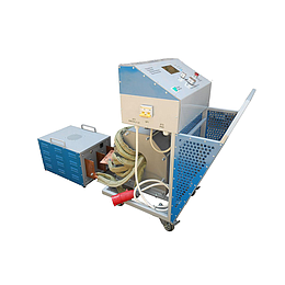 Calibration setup for electrical test equipment used to verify current output accuracy