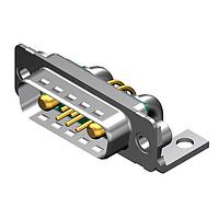 Molex / FCT 173107-1134 Mixed Contact D-Sub Connectors FCT ML DSUB RA PC PLG 7W2 W/CLINCH