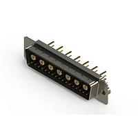 EDAC 627-24W7624-5T2 Mixed Contact D-Sub Connectors Vertical Combo Dsub