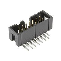 HARTING 09195265323741 Headers & Wire Housings SEK/IDC THR/SMC Low Profile angled male, 2.9mm tails, 26pin, PLS4, 280pc reel, BLACK version