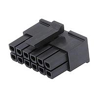 Molex 43025-1208 Receptacle Housing MicroFit 3.0 DR Rcp 12Ckt GW HF