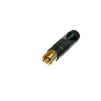 NEUTRIK NF2C/2B RCA Phono Connectors Phono Plug` (`RCA`- or `CINCH`- type) - marked 2x black