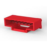 AMP Connectors - TE Connectivity 8-1971798-3 Shrouded GI CONN 2.5 HDR 8P RED