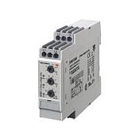 Carlo Gavazzi DPB01CM23N Industrial Relays 3-Phase Star-Delta True RMS Monitoring Relay, Phase Loss, Over/Under Voltage, 1 SPDT Relay Output, IP20, DIN-rail mounting, Measuring Range 177 to 275Vac, 22.5x83,5x99.5mm housing