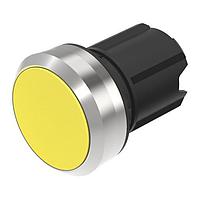 EAO 45-2134.3140.000 Switch Actuators Pushbutton actuator yellow lens level with front ring maintain front metal housing plastic