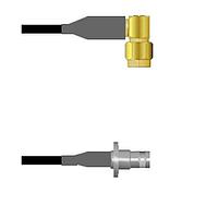 Amphenol Custom Cable Q-360080008012i RF Cable Assemblies SMA-RP/BNC-SJB RG58 12I