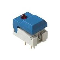 C&K SERLBKGN7.62AUOA Pushbutton Switches Switch Pb Spdt Mom Blk W/Grn Led