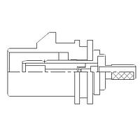 Amphenol RF FA1-NESP-C01-0 Connectors RG174 188 316 MALE ST FAKRA SMB
