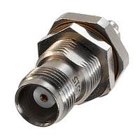 Trompeter / Cinch Connectivity Solutions BJ249-001 Connectors TNC PLUG (50ohm), STRAIGHT, BLKHD MT (REAR), NON-INSULATED, TOOL CRIMP, THREADED, FOR RG-178/-196 CABLES