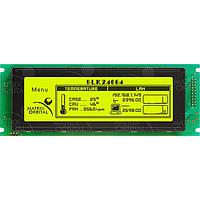 Matrix Orbital GLK24064-25-E Intelligent Graphic LCD 240x64 Blk Txt Y/G B/G Ext Temp