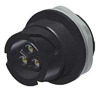 Amphenol CONEC 17-400173 Connectors 3 POS PANEL MOUNT SOCKET CONNECTOR