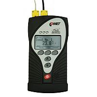 Comet M1200E Multilogger - Low Cost Thermometer with 4 Thermocouple Inputs (AA alkaline1.5 V)
