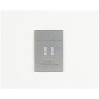 Chip Quik PA0035-S Sockets & Adapters TSSOP-20 Stainless Steel Stencil