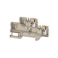 Weidmuller 1548130000 DIN Rail Terminal Blocks APGTB 2.5 2T FT-PE 4C/2