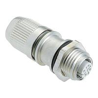 HARTING 21033812425 Straight PFT M12 IDC SHIELDED D-COD. 4POL. FEM