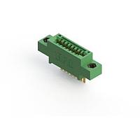 EDAC 345-008-544-607 With Flanges .100" (2.54mm) Pitch Card Edge Connector