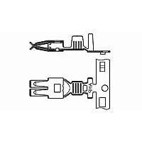 AMP Connectors - TE Connectivity 963892-1 Quick Connect STECKHUELSE 6,3
