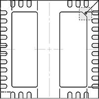 Analog Devices ADN4622BCPZ Isolators QUAD 2.5bps 2+2 LVDS Isolator