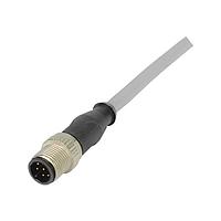 HARTING 21348400882050 Sensor Cables / Actuator Cables M12-A 8PIN MALE STRT SINGLE END 5.0M PVC