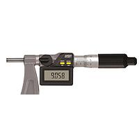 Asimeto 115-06-0 Digital Interchangeable Anvil Outside Micrometers (0-150mm / 0-6", ± 0.003mm)