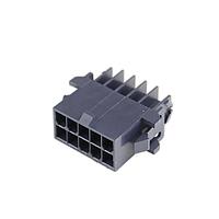 Molex 172767-1010 Headers & Wire Housings MINIFIT TPA2 DR PLUG HSG V-0 10CKT