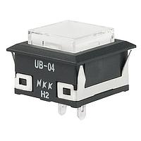 NKK Switches UB04KW016G-JB Panel Mount Indicators / Switch Indicators SQUARE SNAP IN SUPER BRI BLUE CLR CAP