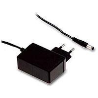 MEAN WELL GSM12E24-P1J Fixed Plugs 12W 24V 0.5A Medical EU 2.1x5.5