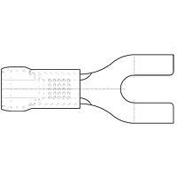 Molex 19198-0025 Spade SPADE TNG STUD 10 14-16 AWG