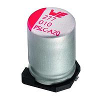 Wurth Elektronik 875105744002 Aluminum Polymer Capacitors WCAP-PSLP 50V 12uF 20% ESR=80mOhms