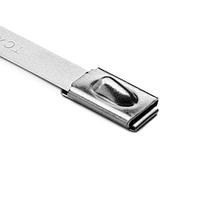 HellermannTyton MBT20H Cable Ties 20.4 STAINLESS STEEL TIE,