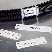HellermannTyton IMP2.510C2 Identification Plate IMP2.5 WHTT ID PLT 3/4X2-1/2