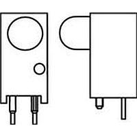 Dialight 551-0403F LED Circuit Board Indicators HI EFF RED DIFFUSED