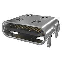 Amphenol Commercial Products GSB4D313302AY1HR USB Type C Connectors USB4 GEN3 C, CH 1.58 DUAL SMT