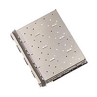 AMP Connectors - TE Connectivity 2198721-1 Cage Assemblies CAGE ASSY W/LIGHTS PRESSFIT 1X4zSFP+