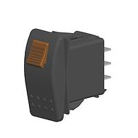 Carling Technologies VJD2SW0B-AZ500-0 Rocker Switches VJD2SW0B-AZ500-0