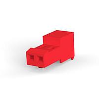 AMP Connectors - TE Connectivity 3-641237-2 Receptacle Housing REC 02P C/E 22AWG W/O TABS