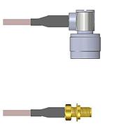 Amphenol Custom Cable Q-2C02W0005010i RF Cable Assemblies N-RP/SMA-SJB G316 10I