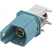 Rosenberger D4S24D-400A5-Z PCB Connectors single PCB angled; 4 signal pins; waterproof, with housing