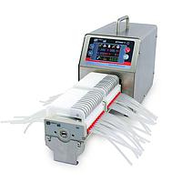 Leadfluid BT100F-1 Intelligent Dispensing Peristaltic Pump (0.0002-49mL/min, 24 CH, 6 rollers)