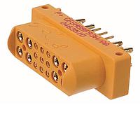 Amphenol Positronic GFSH624M1E Connectors Mixed Density Power Connector,6 size 16 and 24 size 22 contacts,Pin (Male),Crimp (contacts ordered seperately)