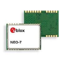 u-blox NEO-7M-0 GPS Modules u-blox 7 GNSS module ROM, crystal LCC, 12x16 mm, 250 pcs/reel / NRND