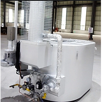 Wondery WDL-RG-300 Oval Crucible Gas Industrial Metal Melting Furnace with Recuperator (300kg; 150KW)