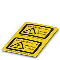 PHOENIX CONTACT 1004513 Warning Plate WS-2K