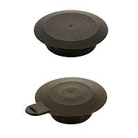 Heyco 9683T Threaded Plug TP PI-437 BLK W/TAB LDPE AND EVA