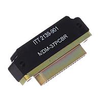 ITT Cannon MDM-37PCBR Micro-D D-Sub Connectors MDM-37PCBR