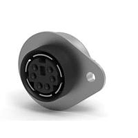 AMP Connectors - TE Connectivity 750131-2 Connectors 6P SHLD PNL MNT SRW 1440